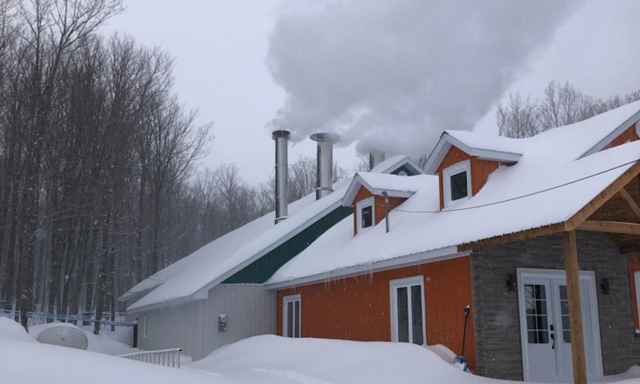 Érablière Martin Lepage Évaporateur de l'érablière